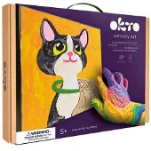 Okto Modelliermasse-Set nach Zahlen 29*29 cm Katze