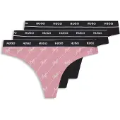 HUGO String "TRIPLET THONG DESIGN" 3 Stk. wiederholendes Logo am Bund