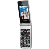Brondi Amico Preziozo, Klappgehäuse, Dual-SIM, 4,5 cm (1.77"), 1,3 MP, 800 mAh, Violett