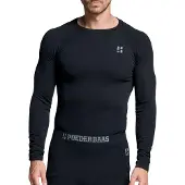 Poederbaas Unterhemd Baselayer Herren Shirt Black-M