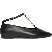 Tommy Hilfiger Ballerinas Th-Bar Chain Ballet FW0FW09003 Schwarz 36