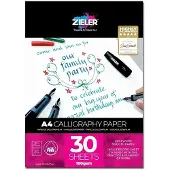 Zieler Calligraphy pad A4 30 sheets 100g.