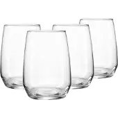 Ritzenhoff & Breker Wasserglas 4er Set Rumba, Becher, Glas, Klar, 450 ml, 820379