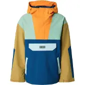 Dc-shoes - Snowboard Jacke mit halbem Reißverschluss - DC-43 Anorak Repurpose für Herren - Größe L - Blau