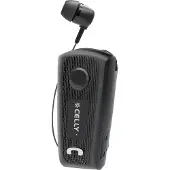 Celly BHCLIP, Kabelgebunden, Anrufe/Musik/Sport/Alltag, 20 - 20000 Hz, 30 g, Kopfhörer, Schwarz
