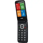 Brondi MAGNUM XXL 4G, Klapphandy, Dual-SIM, 8,13 cm (3.2"), 2 MP, Bluetooth, Grau