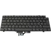 Dell H75T5 Original Tastatur DE (deutsch) schwarz/schwarz mit Backlight