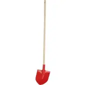 Kerbl Frankfurter Schaufel Mini mit Stiel (Abmessung 10,7 x 1,8 x 2,8 cm, Gewicht 0,22 kg, Rot, Alum