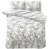 Sleeptime Elegance Bettwäsche Flynn White Baumwolle-200 x 220 cm