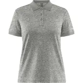 Craft Poloshirt Core Blend Poloshirt Women Grey Melange-XXL