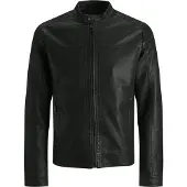 Jack & Jones Lederimitatjacke "JJEWARNER JACKET NOOS"