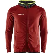 Craft Extend Kapuzenjacke Herren - Bordeaux