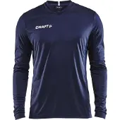 Craft Langarmtrikot Squad Jersey Solid LS Herren Navy-XXXL