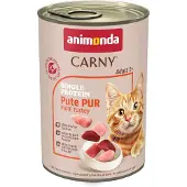 Animonda Carny Sparpaket Single Protein Adult 24 x 400 g - Pute pur