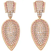 NAEMI Women Earrings in Rose Gold Pink | Gr.: onesize
