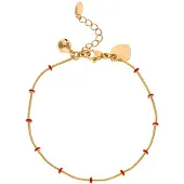 NAEMI Women Bracelet in Rose Gold Red | Gr.: onesize