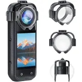 Puluz Aufsteckbare Objektivabdeckungen Für Die Insta360 X5 Kamera