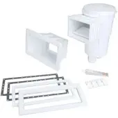 AstralPool 30866 Skimmer Standard Langmundstück Quadratische Abdeckung 15l