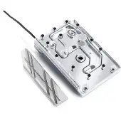 Bitspower Monoblock für ASRock X399M Taichi RGB Nickel - Acryl
