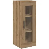 vidaXL Wandschrank Artisan-Eiche 34,5 x 34 x 90 cm