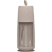 Flowell Aktivkohle-Membran Wasserfilter / Kannenfiltersystem, Farbe:Greige