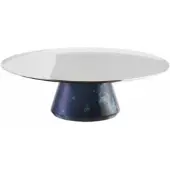 Sambonet Tortenplatte Madame S/Steel Base Resin Blue Lapis Lazuli