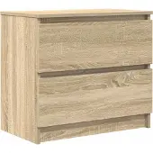 vidaXL TV-Schrank Sonoma-Eiche 60x35x54 cm Holzwerkstoff