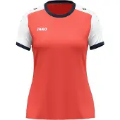 Jako Damen Trikot Dynamic KA - 4270D, Farbe:coral/weiß/marine, Größe:XL (46/48)