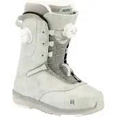 Nitro - All-Mountain Snowboard Boots - Crown Boa Light Grey für Damen aus Wolle - Größe 39 1/3 - Grau