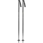Komperdell - Skistöcke - Big Art Fat Carbon Black Gold - Größe 130 cm - schwarz