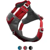 Kurgo Journey Air Geschirr, Farbe:rot, Größe:M