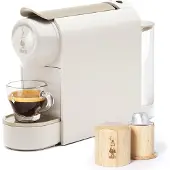 Bialetti Gioia Responsible, Pad-Kaffeemaschine, 0,5 l, Kaffeekapsel, 1200 W, Holz