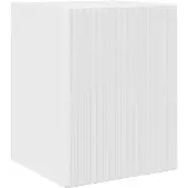 vidaXL TV-Wandschrank 30 x 31 x 40 cm Glänzend Weiß Holzwerkstoff