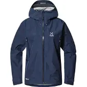 Haglöfs Roc Flash Goretex Jacke Blau L Damen Blau L