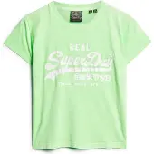 Superdry Neon Vl Graphic Fitted Kurzarm-t-shirt