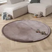 Little Olly Spielmatte Rund - Jip Taupe Ø 200 cm