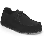 Birkenstock Leder-Schnürschuhe "Utti" in Schwarz - 38