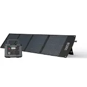 Balderia Power Set - Powerstation 500W mit faltbarem Solarpanel 200W