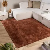 FRAAI Teppich Skandinavisch - Lova Border Terra 160x230 cm
