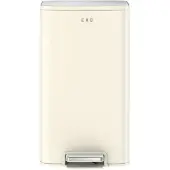 EKO - Marina Treteimer 30 Liter - Stainless steel Plastic - Cremeweiß