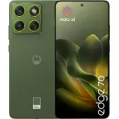 Motorola Smartphone "edge 70 512GB", Energieeffizienz: A, grün (bronze grün), 512 GB, Mobiltelefone, Smartphone