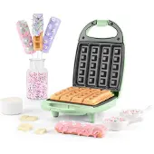 Giles & Posner EK5419NGSGRVDE Stickt Waffle Maker