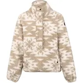 Brunotti Pullover Powchou Print Fleece Damen Polar Fungi-M
