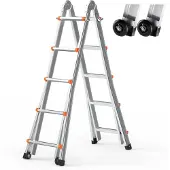 Vevor Teleskopleiter mit A-Rahmen