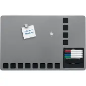 Nobo Schaumstoffgitter Mit Schreibset Mini Magnettafel Weiß