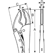 Bahco Schneidzange