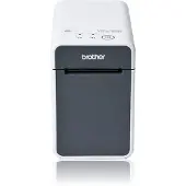 Brother Etikettendrucker TD-2125N, Thermodirektdruck, 203 dpi, 152 mm/s, USB/LAN, grau