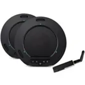 Laia T-POD Dual, Gruppen-Audiokonferenzsysteme, Schwarz, 2.4 GHz, Tasten, CE, 3,5 mm