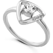 Orphelia 'Santorini' Damen-Ring aus 925er Sterlingsilber – Silber ZR-7570