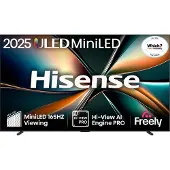 Hisense 100U7QTUK, 2,54 m (100"), 3840 x 2160 Pixel, ULED, Smart-TV, WLAN, Schwarz